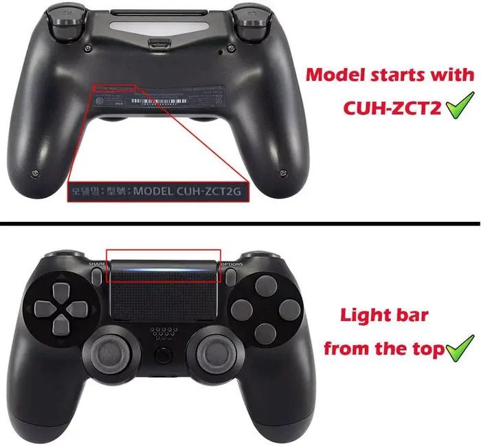 EXtremeRate Ensemble complet personnalisé lèvent L1R1 L2Inter DSub Accueil Options de partage w/Outils pour PS4 Slim Pro Contrôleur CUH-ZCT2