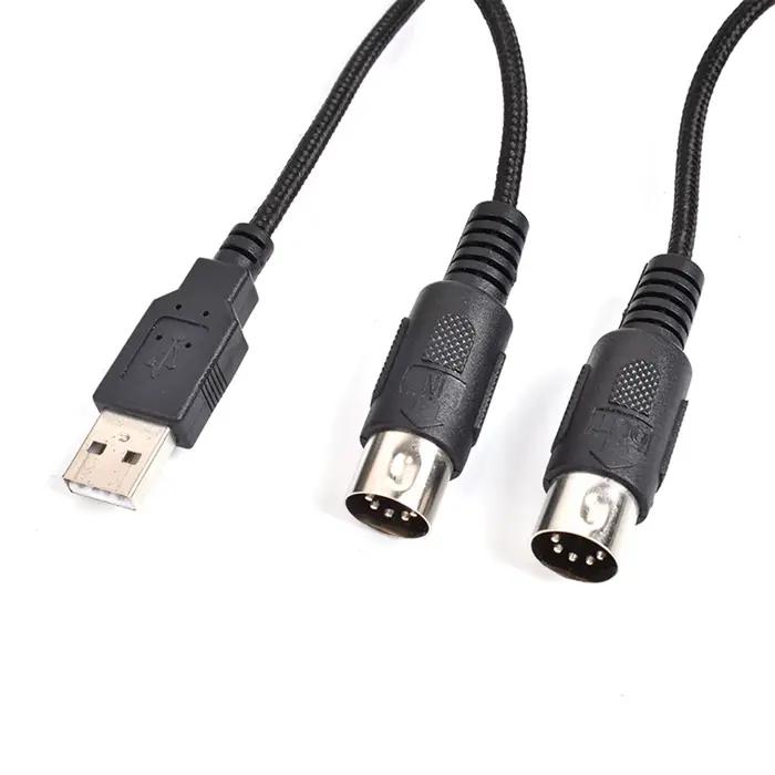 Câble adaptateur MIDI vers USB A DOREMiDi pour l'édition et l'enregistrement d'audio