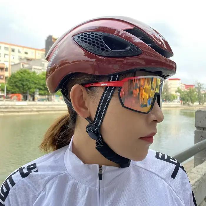 Casque de vélo ultra léger, casque rigide TT pour course de contre-la-montre, casque de cyclisme sur route, casque de vélo unisexe, casque de cyclisme en plein air, montagne, route