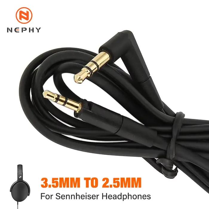 Câble pour écouteurs Sennheiser HD 400S 450BT 350BT 4.30 4.40BT 4.50 BTNC Momentum 4 3 2 1
