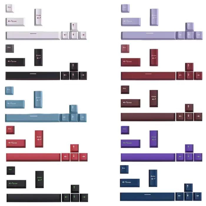 Capuchons de touches PBT profil Cherry pour clavier mécanique