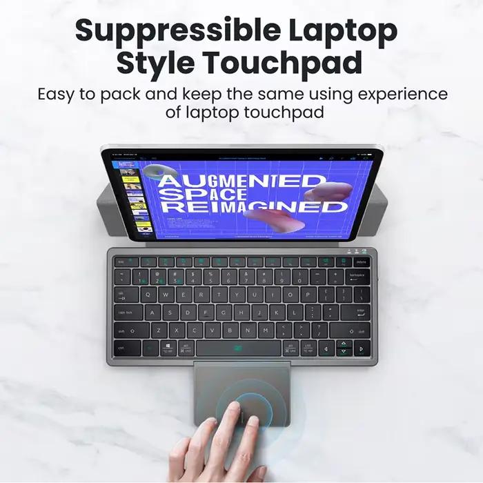 Clavier Bluetooth avec pavé tactile pour Windows Android IOS Support