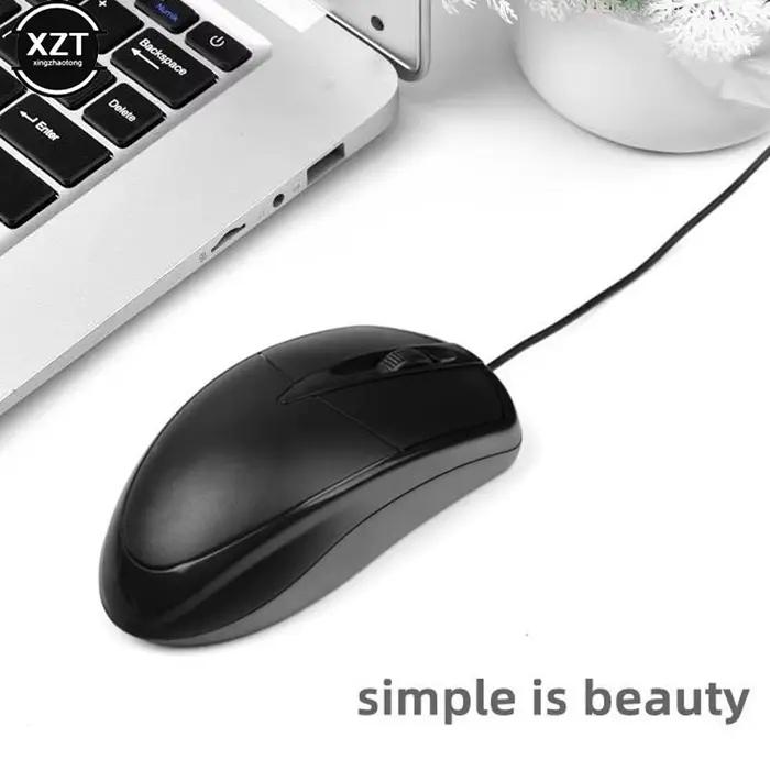 Souris de jeu filaire USB universelle 1200 DPI 3 boutons