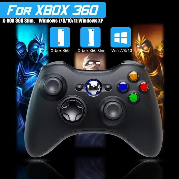 Contrôleur de jeu sans fil pour Xbox 360 PC 2.4G manette de jeu avec interface USB boutons linéaires pour consoles de jeux vidéo occasions spéciales