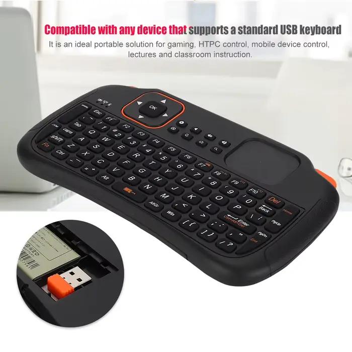 Clavier sans fil 2.4G pour télécommande Android Mini