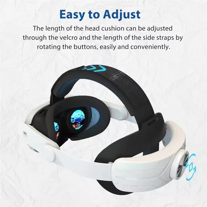 ABDH – accessoires de sangle de tête compatibles avec Quest 3 DOBEWINGDELOU
