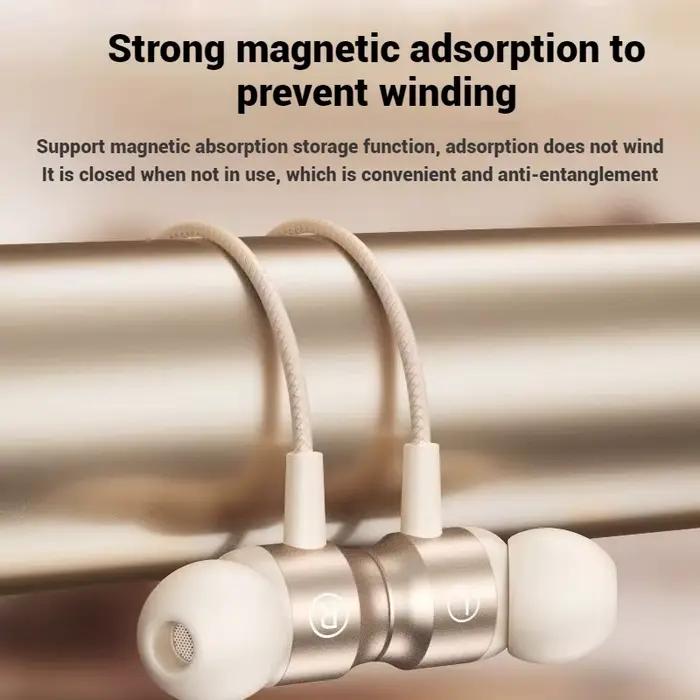 EARDECO 6D casques stéréo métal Type C & 3.5mm filaire Gamer écouteurs magnétique dans l'oreille casque pour Samsung mains libres HD appel