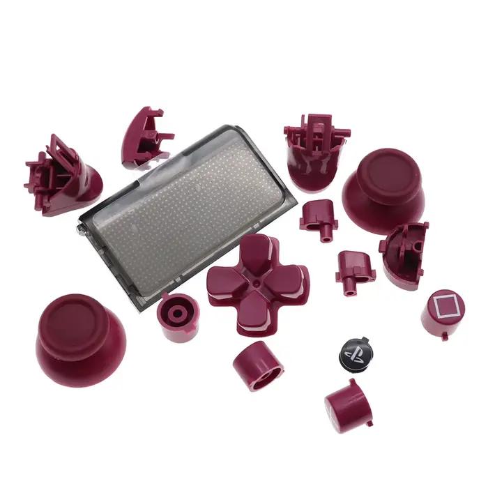 Ensemble complet JoysUniverse R1 L1 Inter inj DSub Direction Key lèvent de certes ABXY pour PS4 Pro Slim JDS 040 Contrôleur de JDS-040