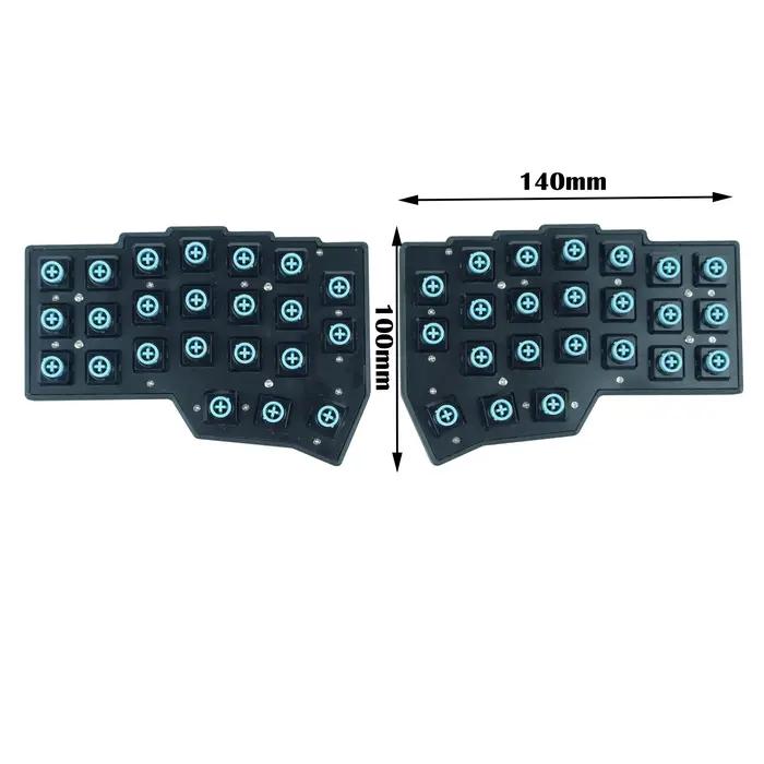 Topre Switch EC Corne Split Ergonomie Clavier capacitif Wired MX Slider Adaptateur VIAL entièrement programmable