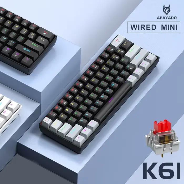 Clavier de jeu mécanique filaire K61