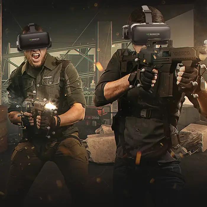 VR Shinecon 6.0 Casque lunettes de réalité virtuelle 3 D 3d