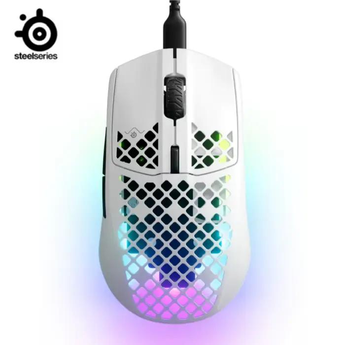 STEELSERIES-Souris de jeu AEROX 3 filaire, capteur optique TrueMove, ultra légère, super rapide, avec barrière Aquatique™Souris de jeu