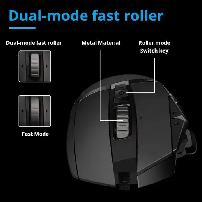 Souris de jeu filaire Logitech G502 HERO pour E-Sports