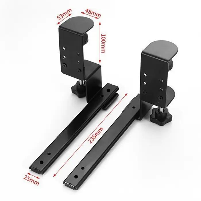 Plateau coulissant pour clavier sous le bureau