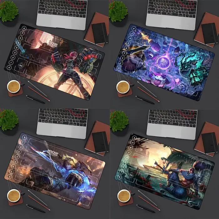 Tapis de souris League of Legends série Riftbound Jinx Kaisa LOL