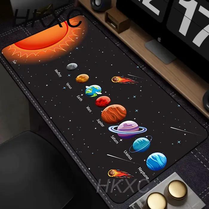 Nouveau tapis de souris gaming Système Solaire 90x40cm