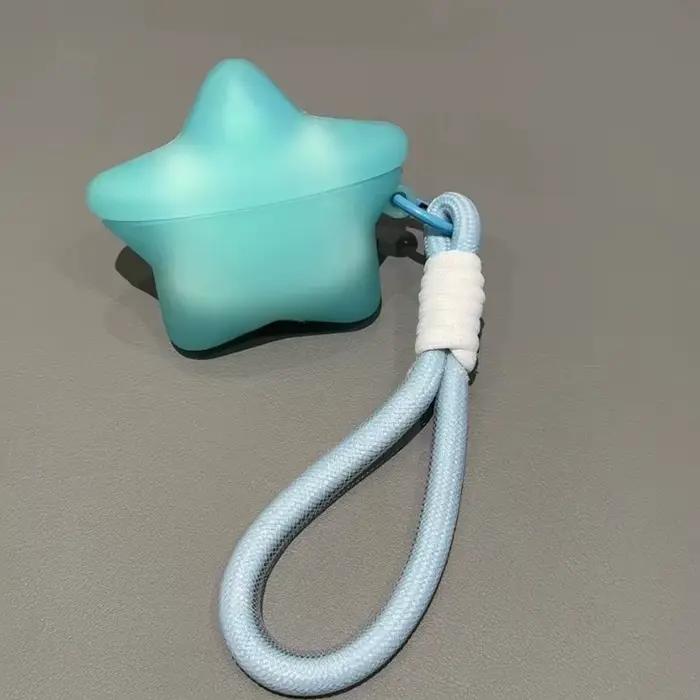 Pour Apple Airpods Pro 3 2025 4 3 2 Pro pendentif étoile lumineuse casque en silicone avec charme étuis de casque Airpod Pro2 3 lanière