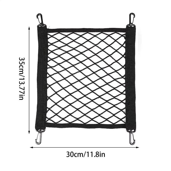 Filet de fixation pour moto, scooter, vélo électrique et vélo, en maille élastique, pour le rangement de casque et de bagages