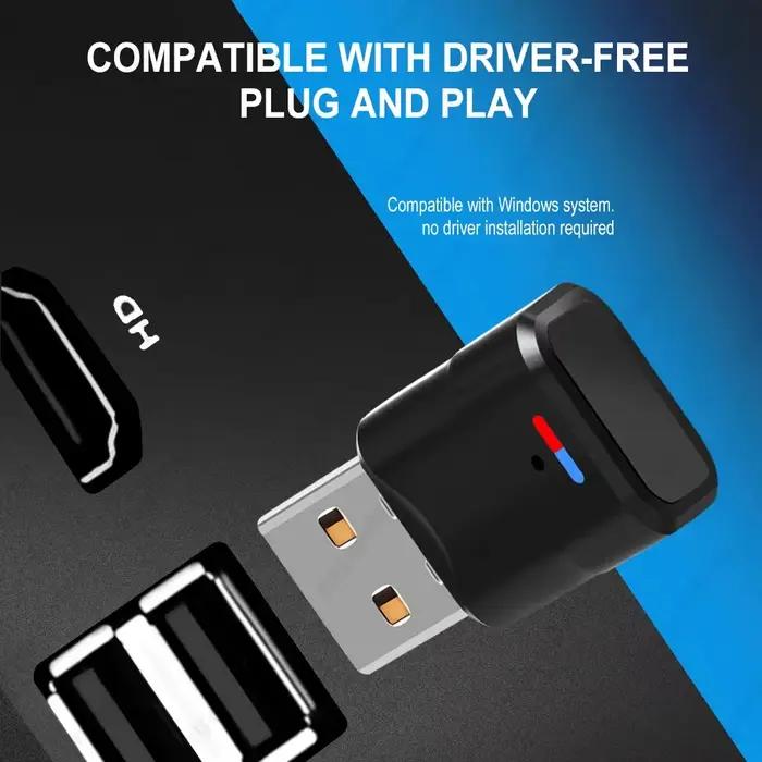 Pour PS5 PS4 TV ordinateur casque compatible Bluetooth transmetteur Audio sans fil BT5.3 adaptateur