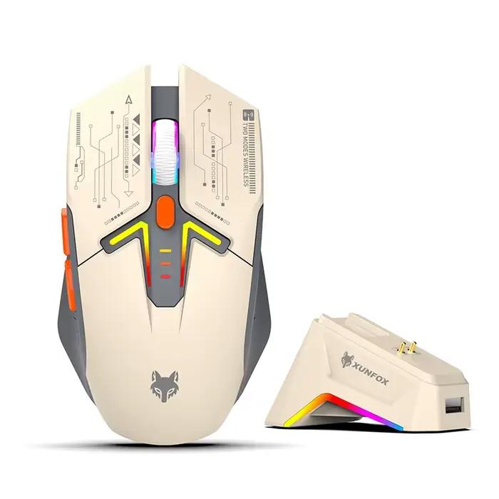 XUNFOX H2 Bluetooth souris sans fil ordinateur portable bureau à domicile magnétique charge rapide