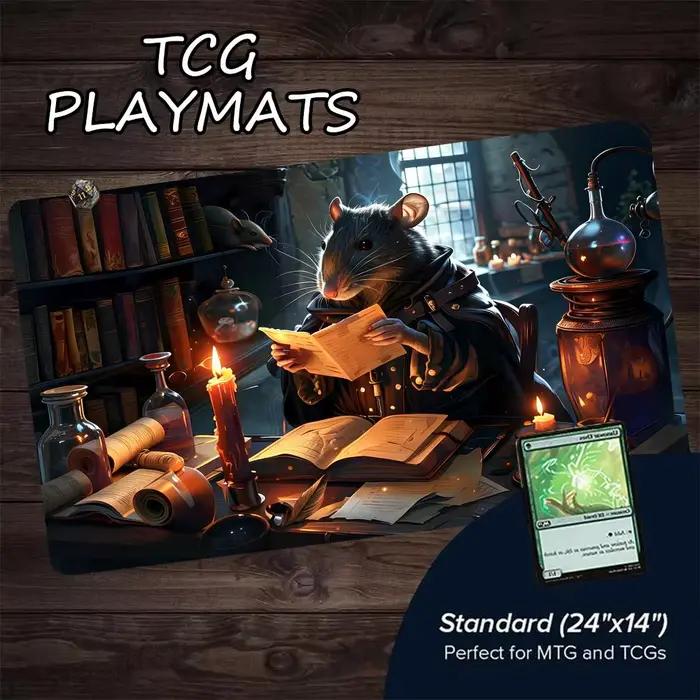 Tapis de jeu Wizard Rat MTG&TCG