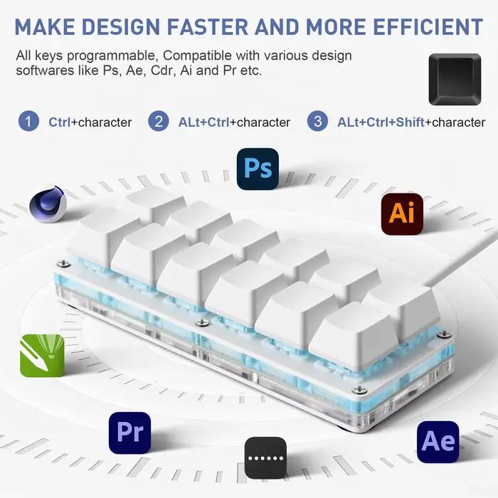 Clavier USB filaire SAYODEVICE 12 touches