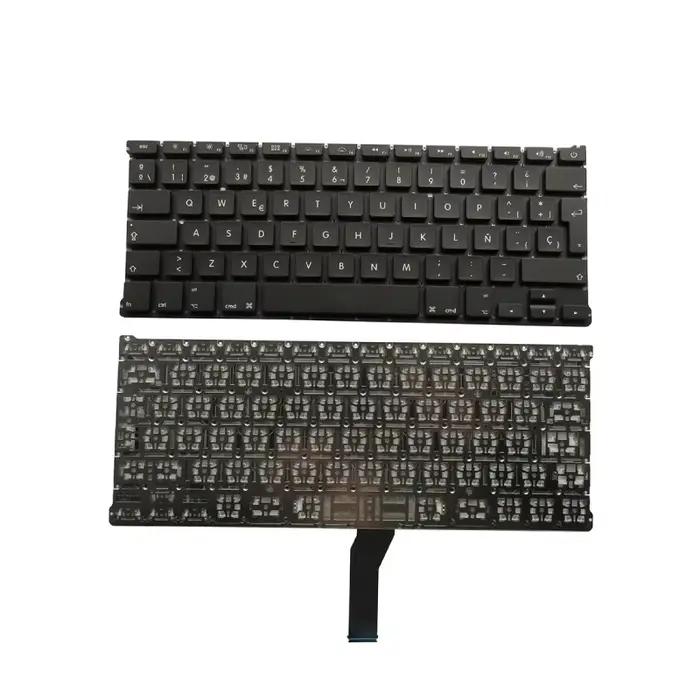 Clavier Multilingue Universel pour MacBook Air 13.3" A1466 A1369 A1405 Clavier d'Ordinateur Portable Anglais MD231 MD232 MC503 MC504 2011-2015 Blanc Café Marron Silver Violet Orange