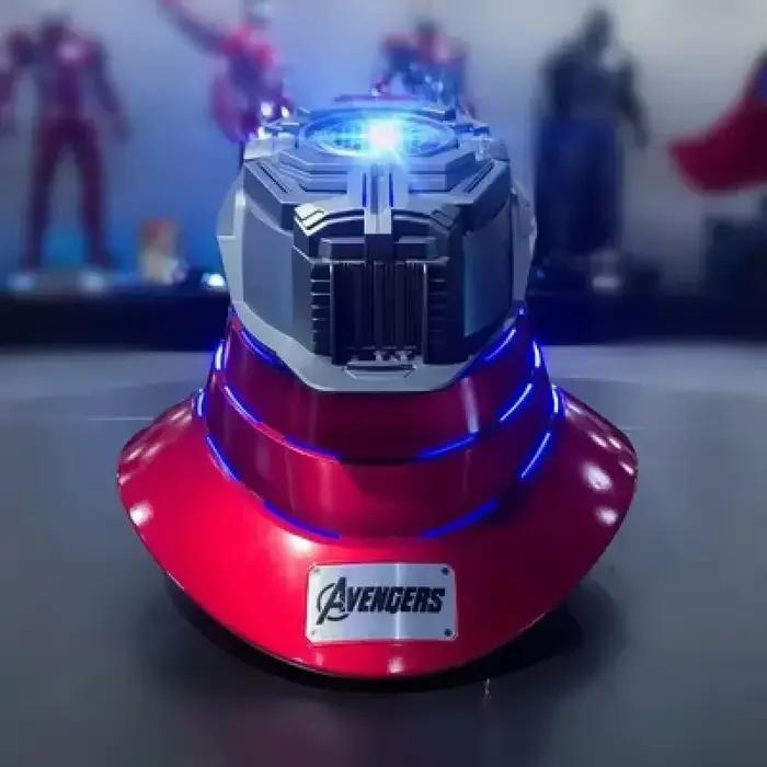 Nouveau Casque Iron Man Mk5 Marvel Avengers 1/1, Activé par la Voix, Ouverture/fermeture Électrique, Cadeau d'Anniversaire, Modèle de Collection