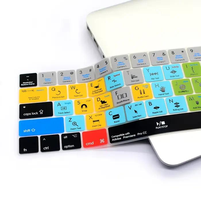 Couverture de clavier en silicone Adobe Premiere Pro CC