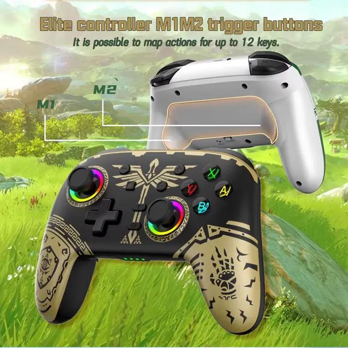 Manette de jeu 2026 mise à jour pour Switch Pro