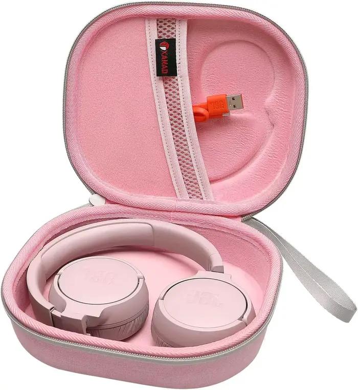 Étui rigide XANAD pour casque JBL Tune 510BT/520BT/660NC/670NC/570BT/500BT/Live 460NC/T450BT