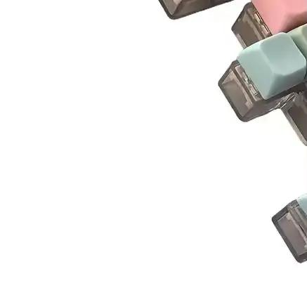 1/4/5/9 touches clavier mécanique axe testeur bouton Keycap porte-clés