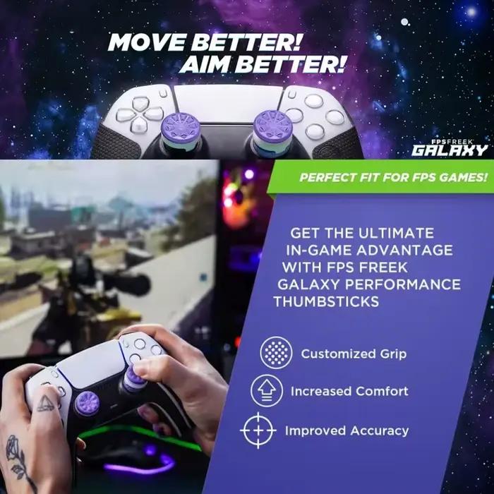 Capuchons d'extension de poignée pour manette de jeu PS4