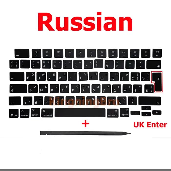 Nouveau ordinateur portable A3240 A3241 Keycaps touches capuchon pour Macbook Air Retina M4 13.6 "15.3" M4 réparation de clavier noir 2025