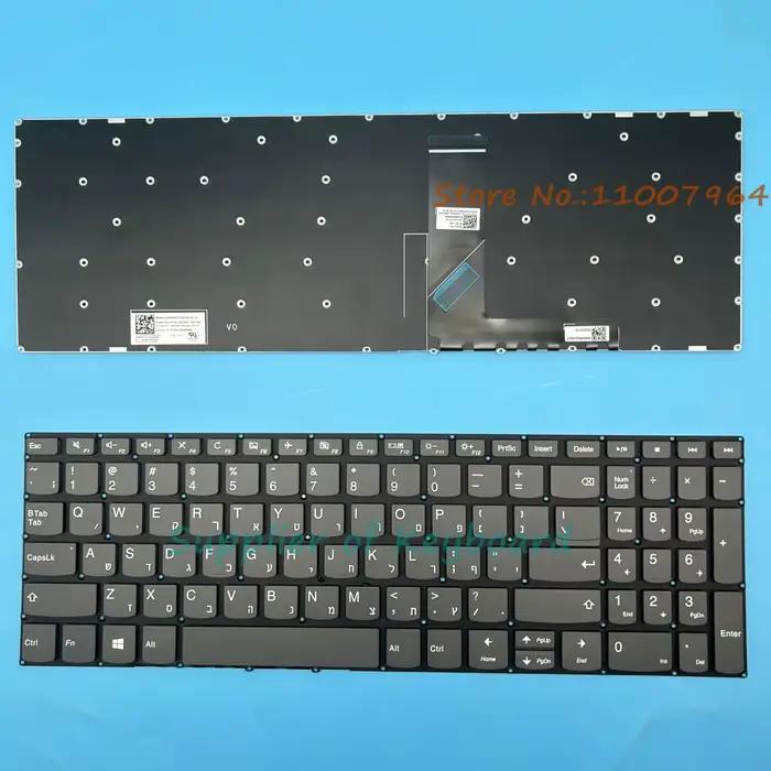 Nouveau clavier US/RU/espagnol latin/français/UK/hongrois/hébreu pour Lenovo Ideapad 330S-15ARR 330S-15AST 330S-15IKB 330S-15ISK