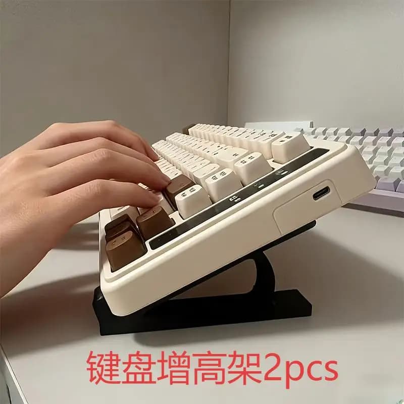 Support ergonomique pour clavier, réglable en hauteur, antidérapant, universel, plusieurs couleurs a