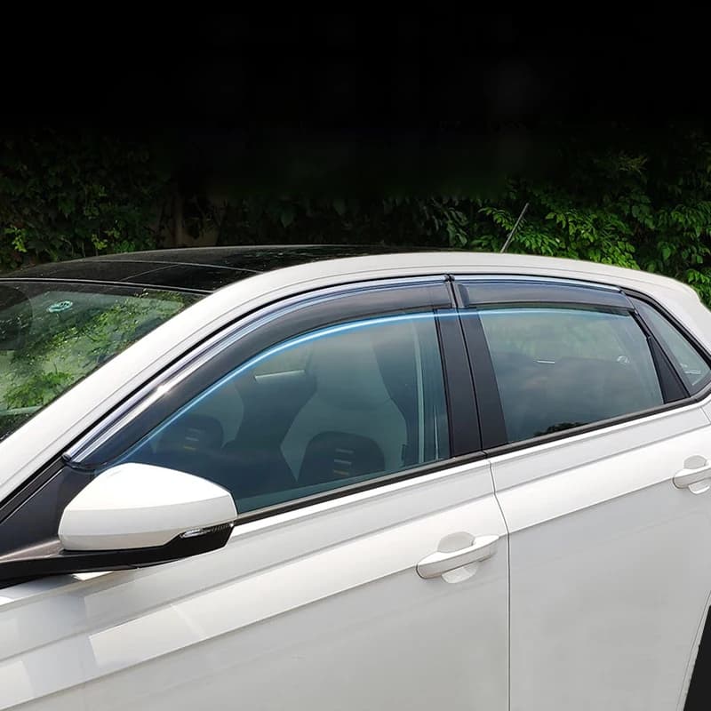 Déflecteur de vent pare-soleil et pluie pour VW Volkswagen Polo URA, accessoires de voiture, visière