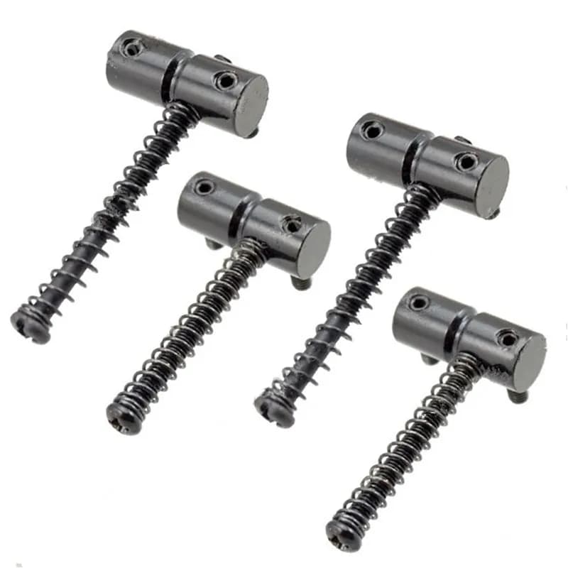 Un ensemble de 4 selles de pont de basse pour accessoires de guitare basse électrique, pièces d'inst