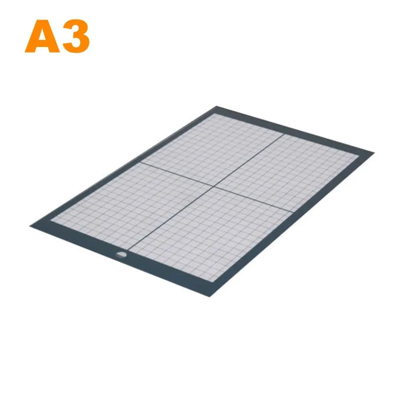 Tapis de découpe antidérapant de taille A3 pour traceur de découpe avec grille collante artisanale