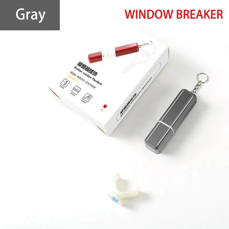 Mini marteau de sécurité Portable pour voiture, brise-vitre d'urgence, porte-clés d'évasion dans l'e