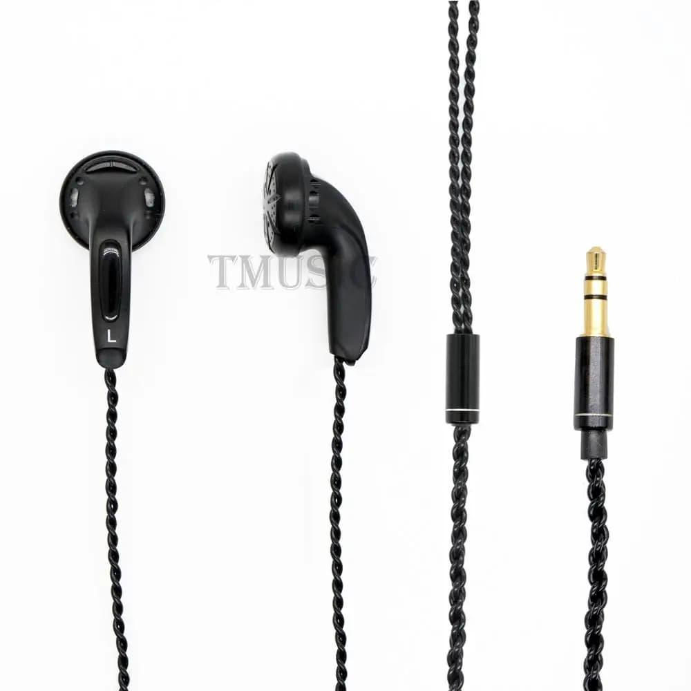TTING IC-Écouteurs intra-auriculaires à tête plate, écouteurs HiFi, diaphragme béryllium, basse fila