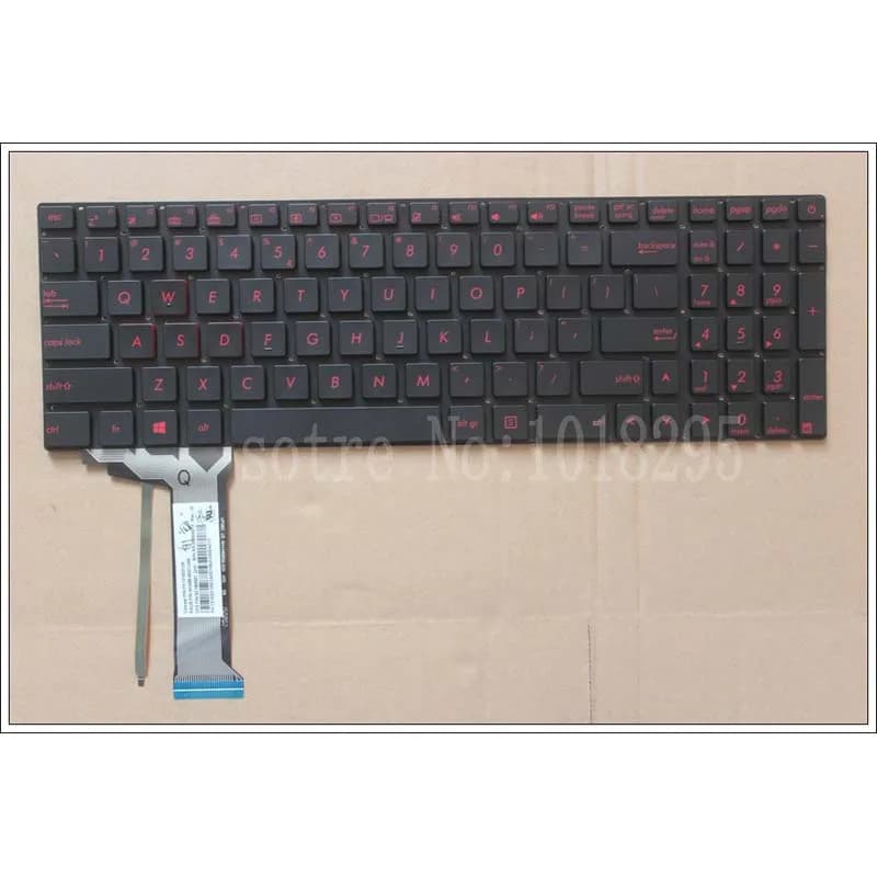 Clavier anglais rétro4.2 pour ASUS, disposition du clavier américain, G552, G552V, G552VW, G552VX, F