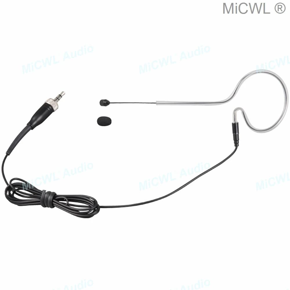 Microphone sans fil à une oreille pour Sennheiser, ata CWL, casque, micro, se02, ew100, ew300, ew500