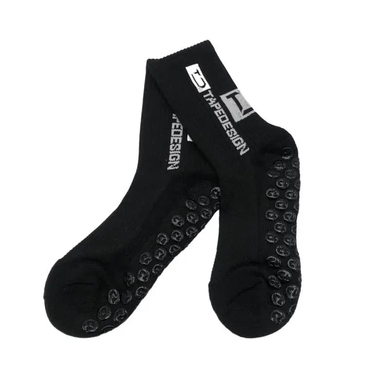 Nouveau Style chaussettes de Football rondes en Silicone ventouse poignée anti-dérapant chaussettes