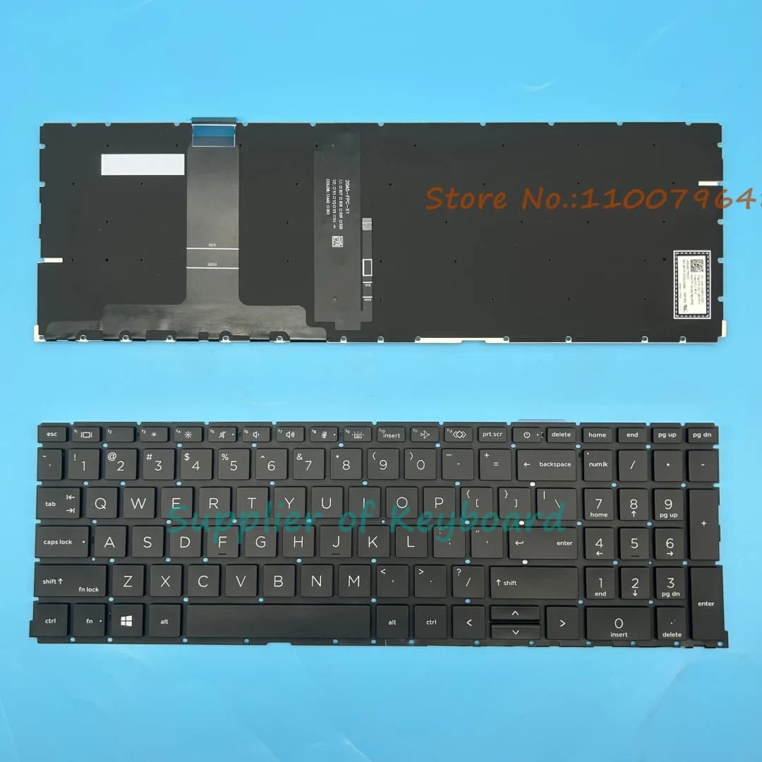 Nouveau clavier anglais pour ordinateur portable HP ProBook 450 G8 G9 G10,455 G8 G9 G10,450R G8 455R