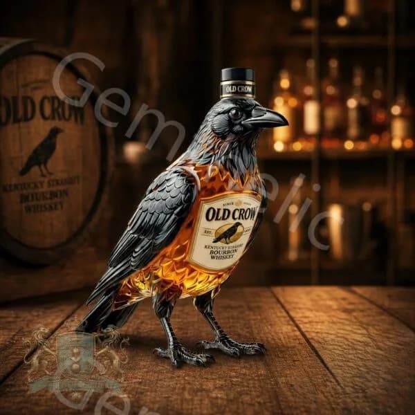 Bouteille de whisky Old Crow Bourbon