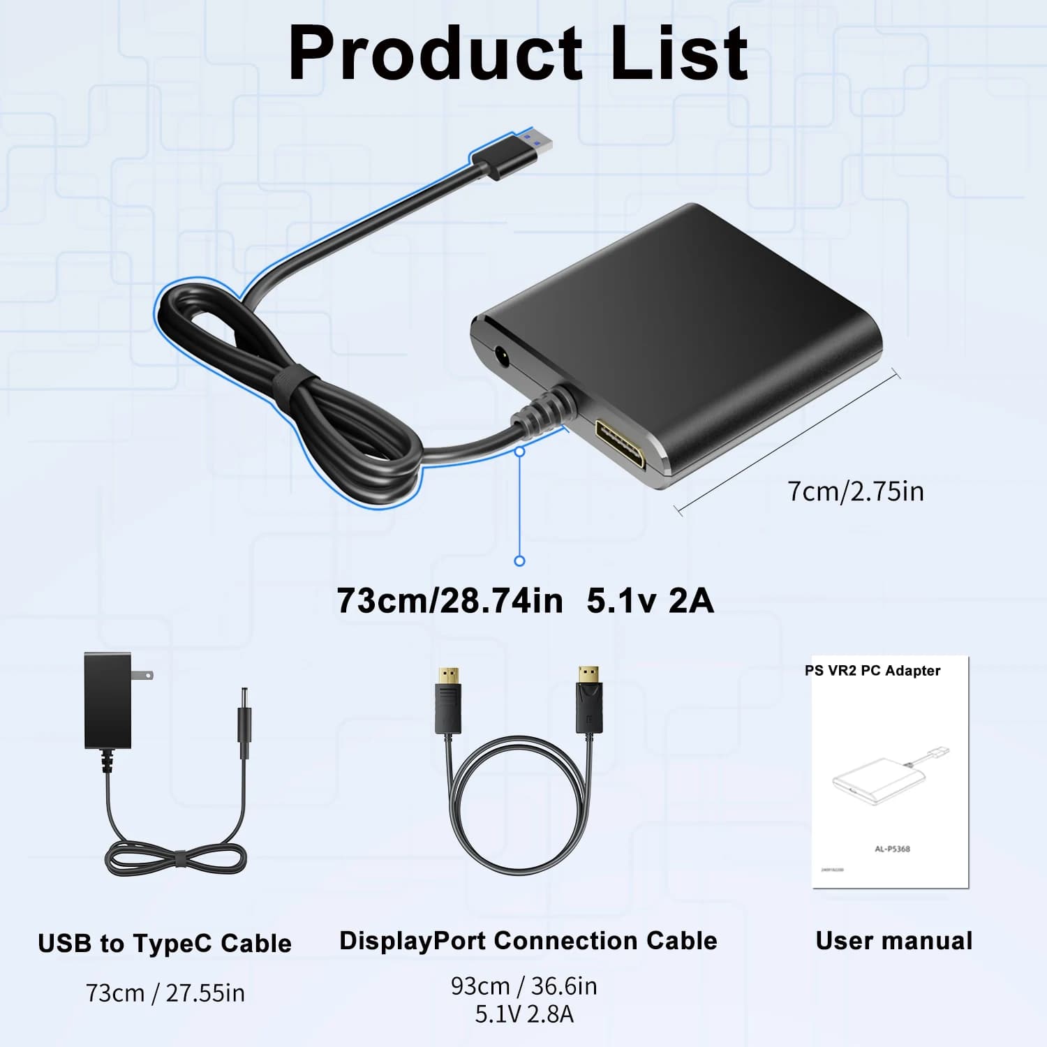 Adaptateur PC pour PS Vinter, adaptateur d'ordinateur pour console PS5, convertisseur PC Windows, ad
