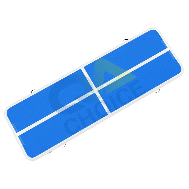 Tapis de gymnastique gonflable portable, tapis de gymnastique pliable DWF pour enfants et adultes, s