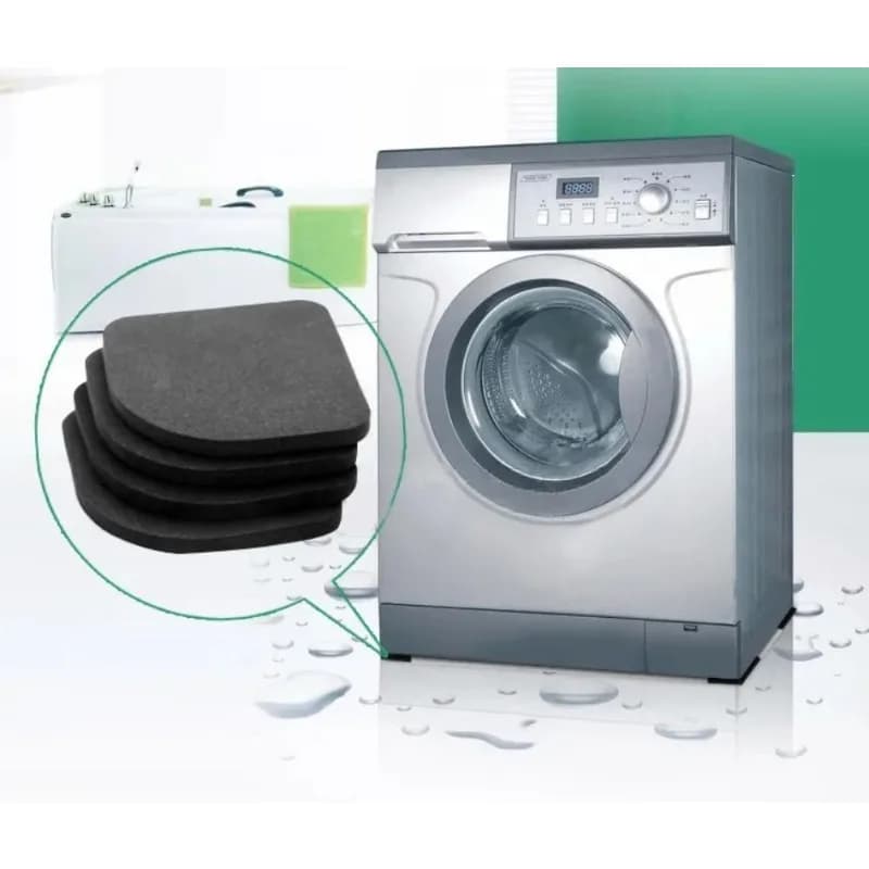 Coussin Anti-Vibration pour Machine à laver, Anti-choc, antidérapant, pieds, tapis sur mesure, réfri