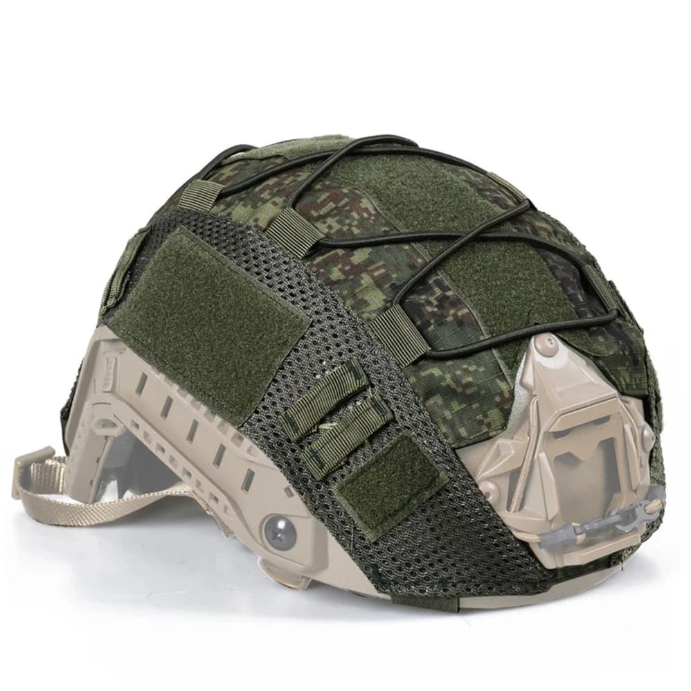  Housse de casque tactique pour casque rapide MH PJ BJ OPS-Core Airsoft Paintball housse de casque